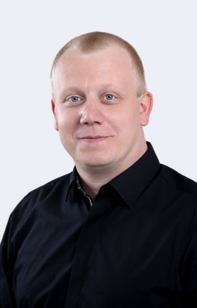 Ein Bild von Ralf Hausmann. Mitarbeiter des IT Unternehmens Knespl IT